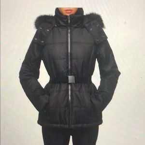 Topshop SNO Faux Fur Ski Jacket